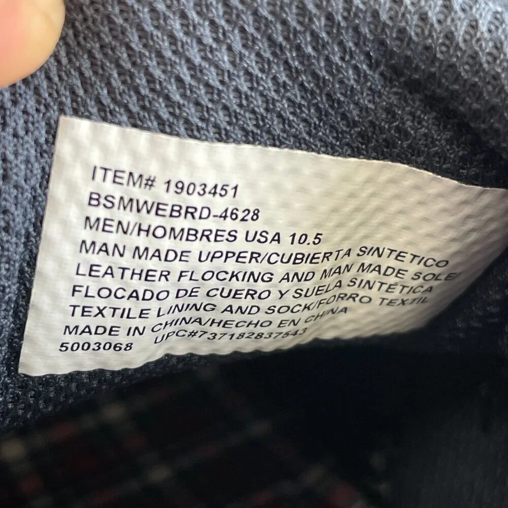 Ben Sherman Webber Men's Size 10.5  Navy Sneakers Memory Foam